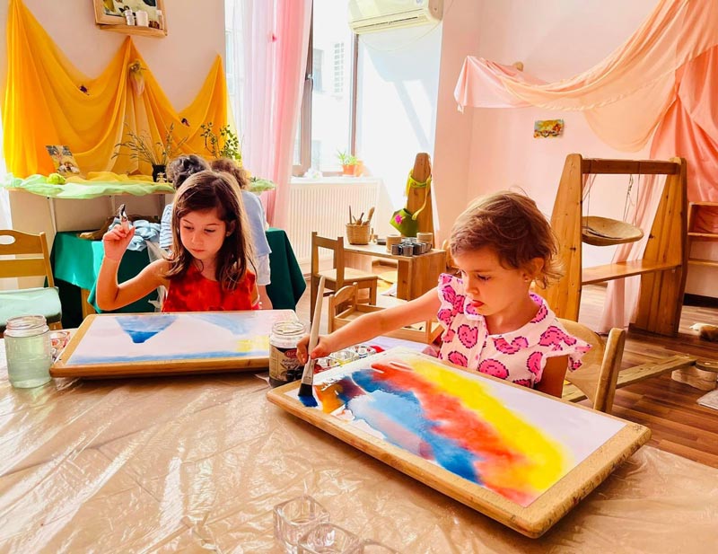 Pictura „ud pe ud” în pedagogia Waldorf